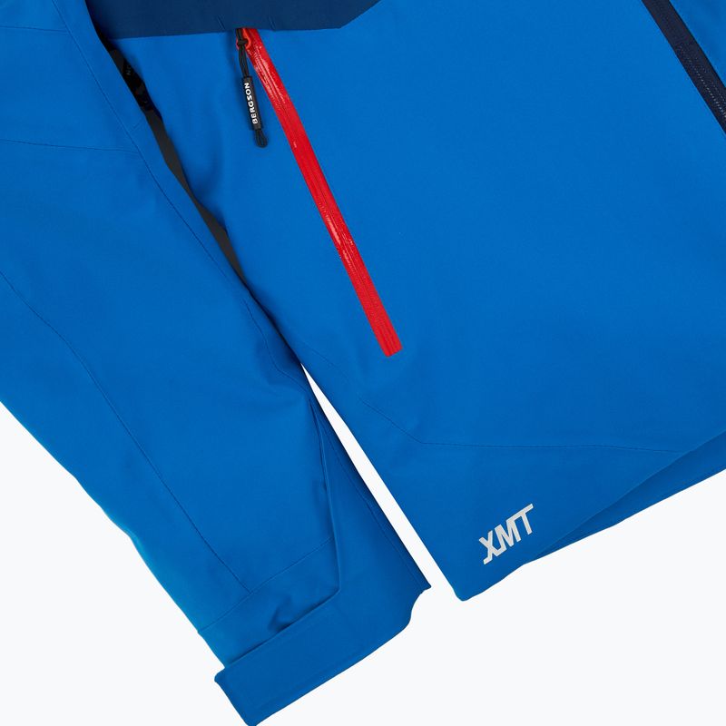 Men's ski jacket BERGSON Axen Stx director blue 5