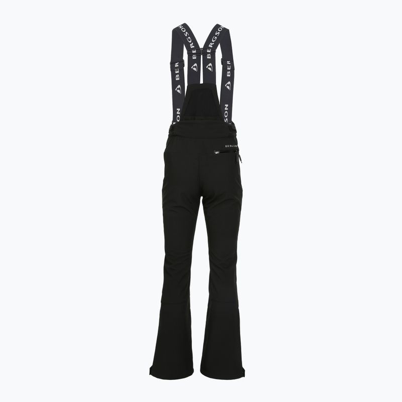 Women's ski trousers BERGSON Magno jet black 2