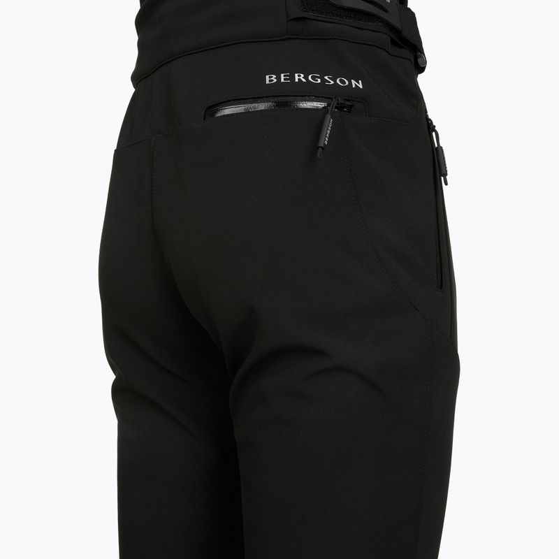 Women's ski trousers BERGSON Magno jet black 4