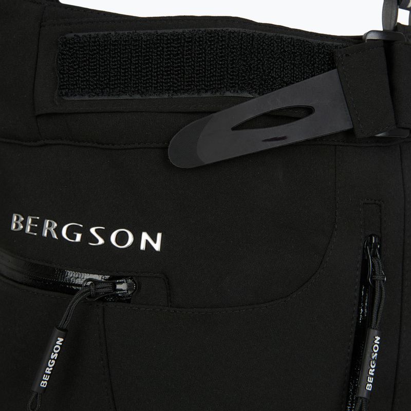 Women's ski trousers BERGSON Magno jet black 5