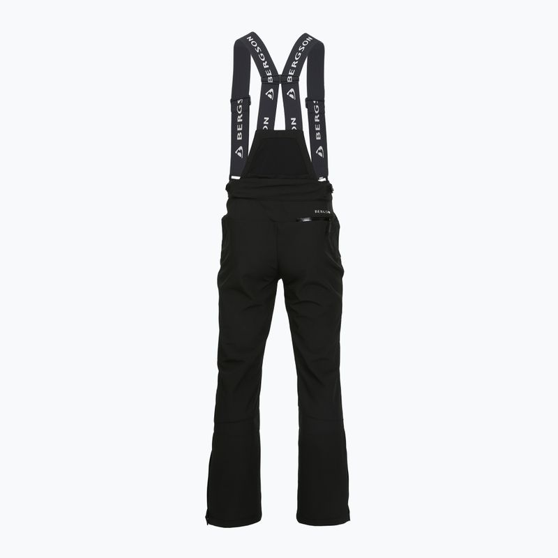 Men's ski trousers BERGSON Magno jet black 2