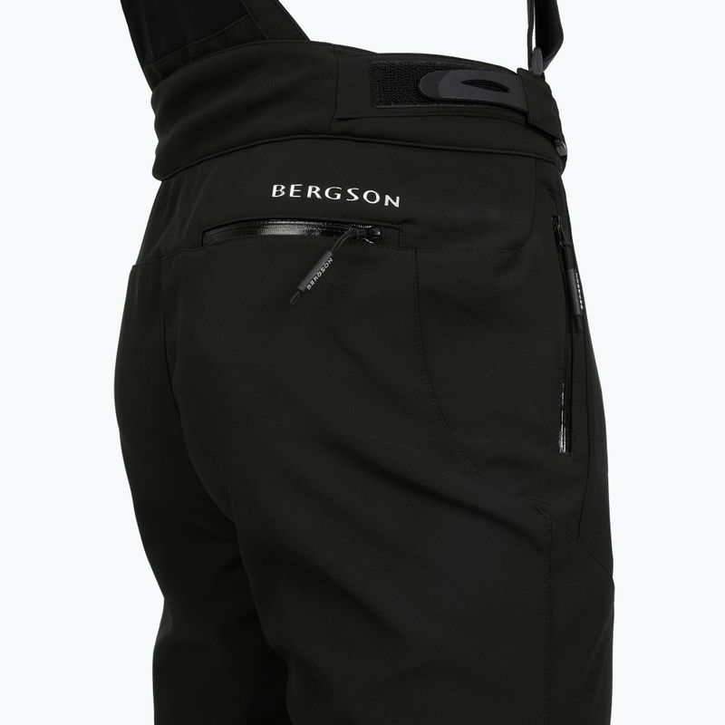 Men's ski trousers BERGSON Magno jet black 4
