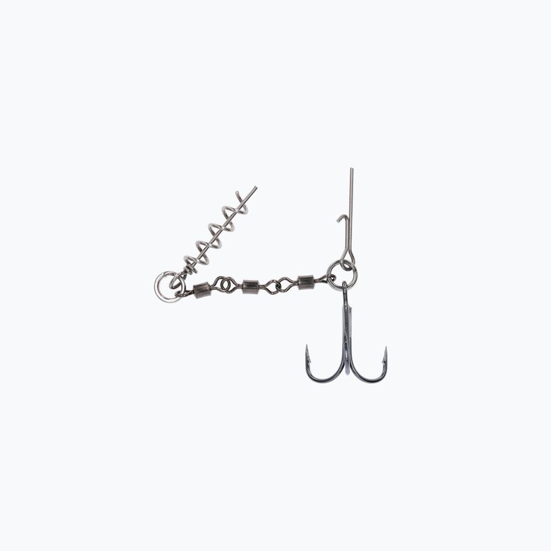 Mikado Jaws Double Evo Stinger 2 piece silver lure release HDJ-11