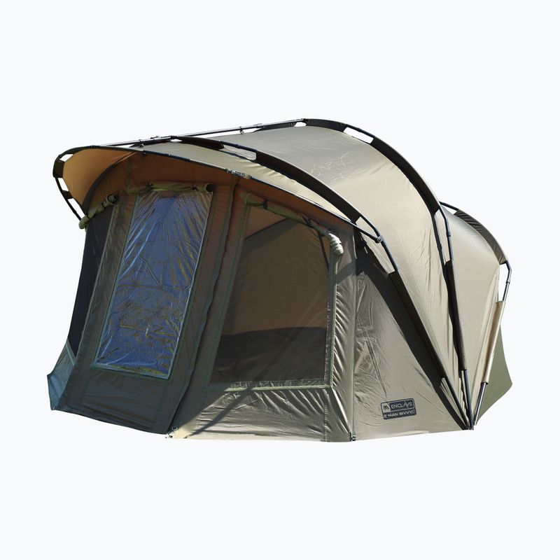 Mikado Enclave 2 Man BIVVY XL 2-person tent green IS14-BV003 3