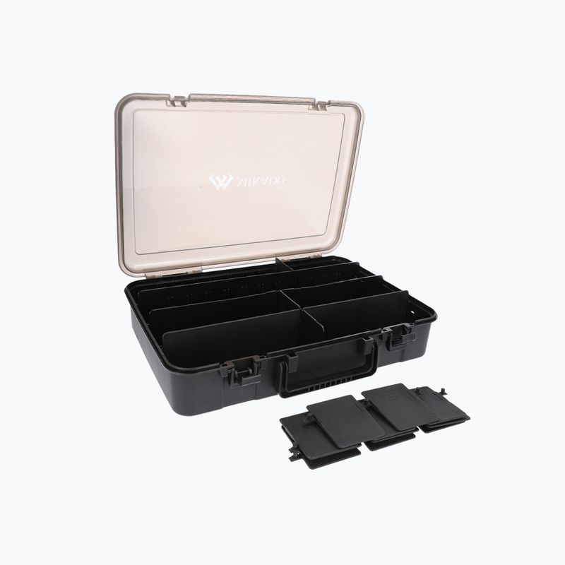 Mikado single level fishing organizer black UAC-057
