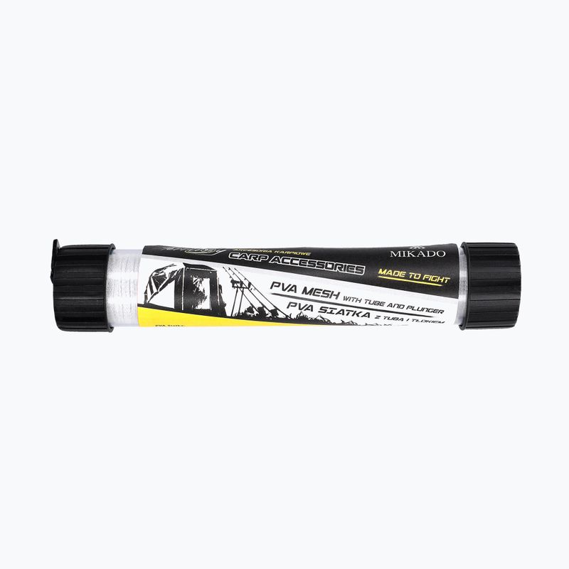 Mikado PVA net with tube and plunger slow dissolving white APV-METP44-F