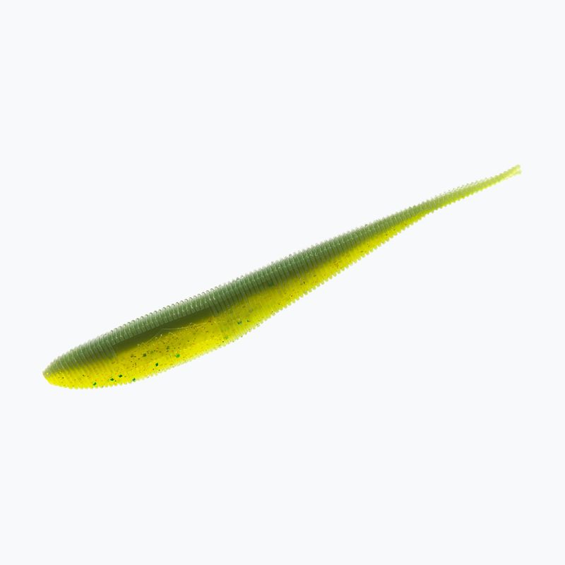 Mikado Saira rubber lure 5 pcs green-yellow PMSA-10-344