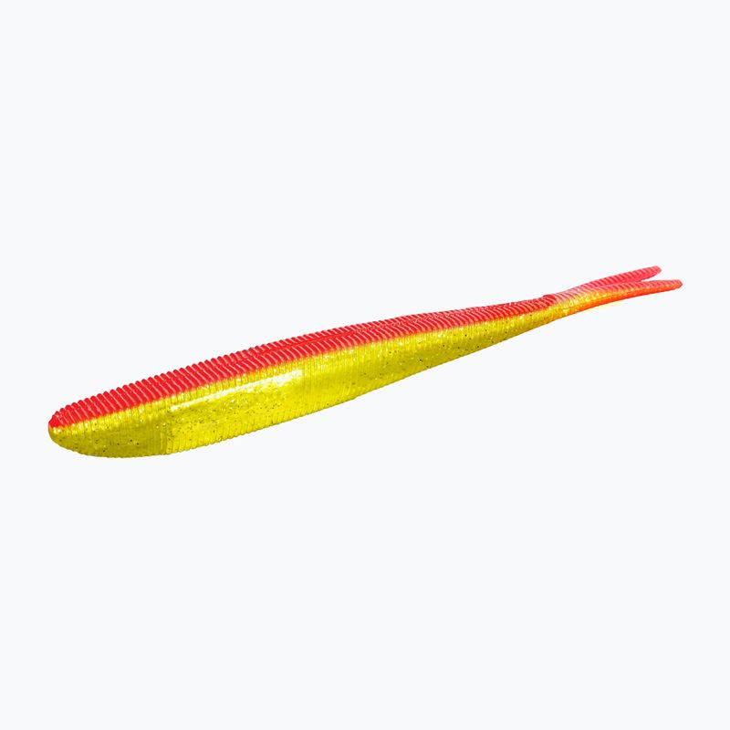 Mikado Saira rubber lure 5 pcs yellow PMSA-10-356