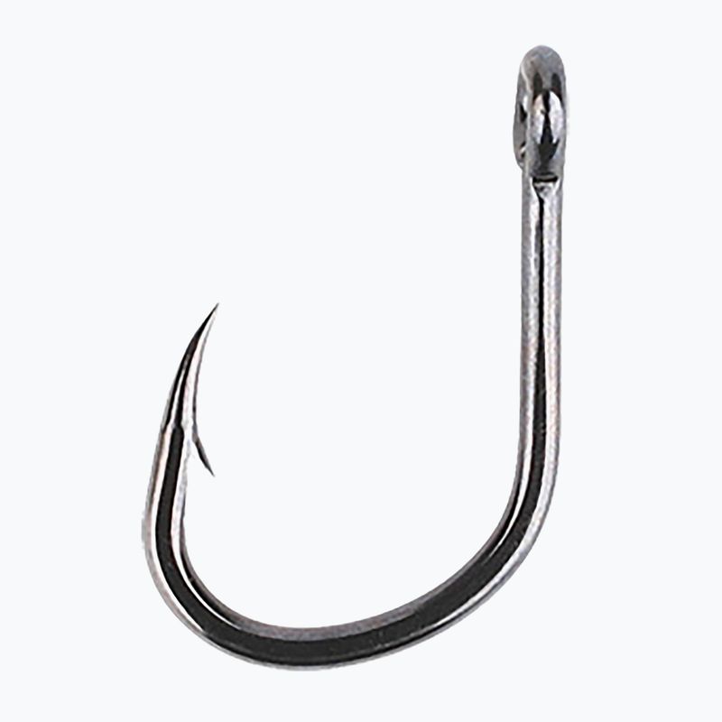 Mikado Cat Territory Forged Force catfish hook 5 pcs black nickel HS10042 2