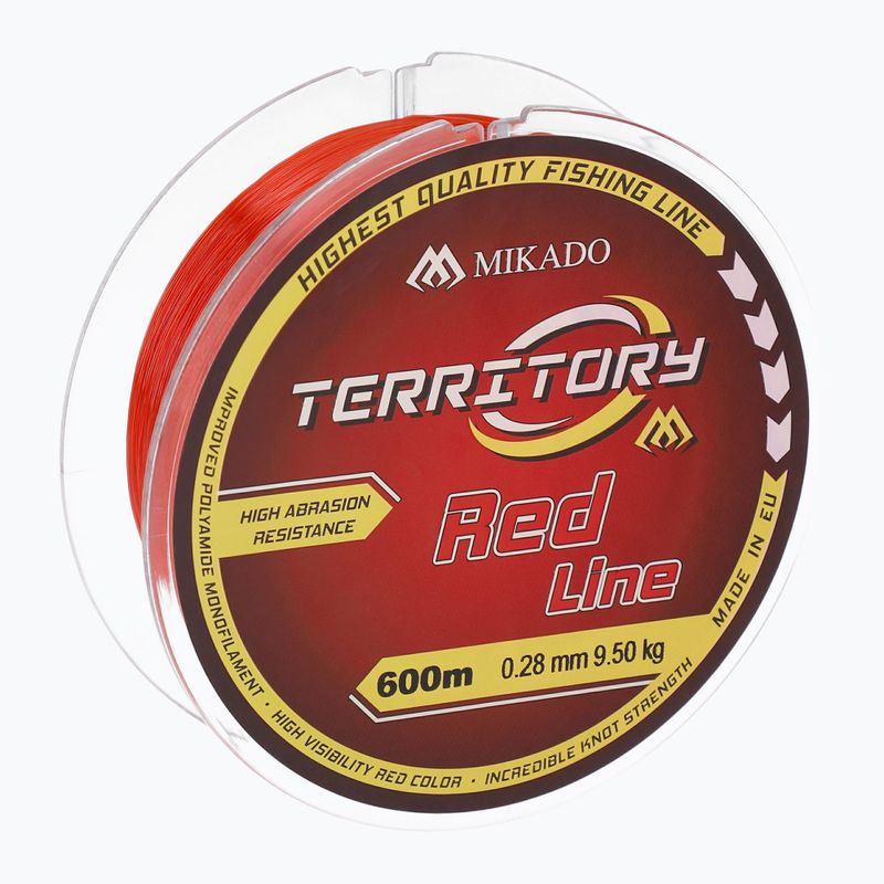 Mikado Territory red carp fishing line