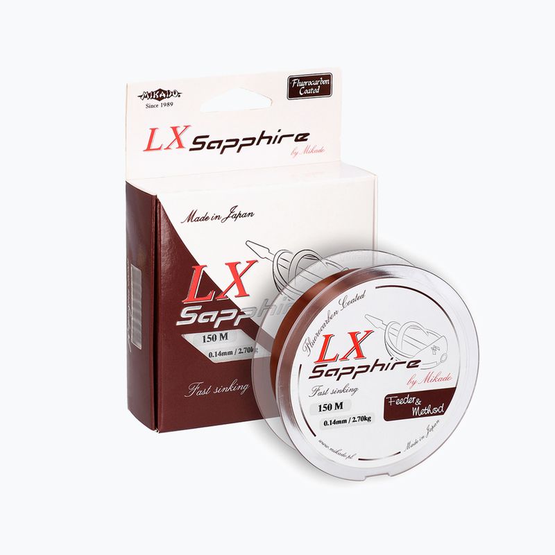 Mikado Lx Sapphire Match float line brown ZLXM-010