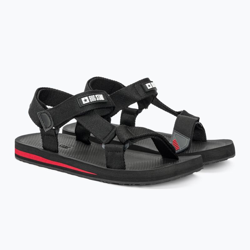 BIG STAR men's sandals DD174717 black 3