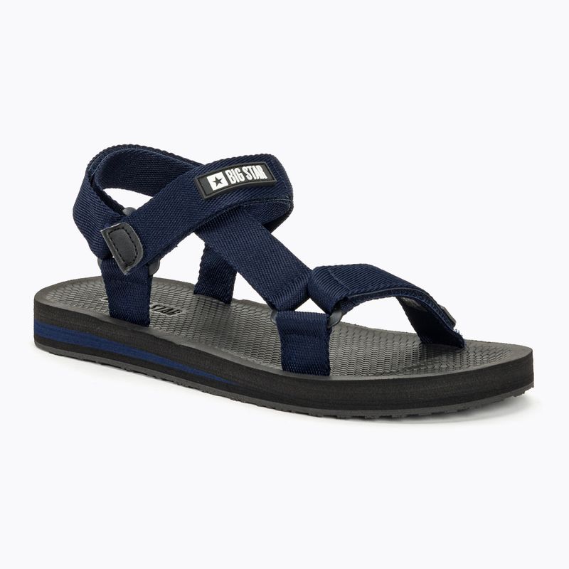 BIG STAR men's sandals DD174718 navy blue