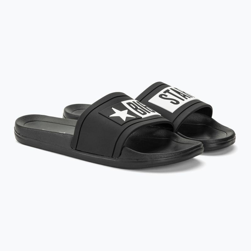 BIG STAR women's slides DD274A266 black/white 4