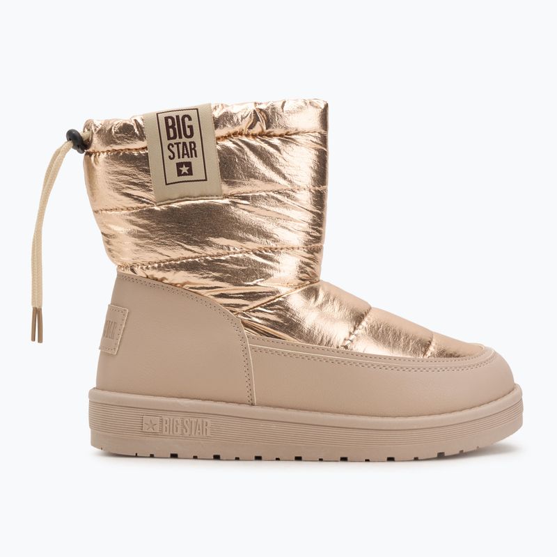 Women's snow boots BIG STAR II274121 beige 2