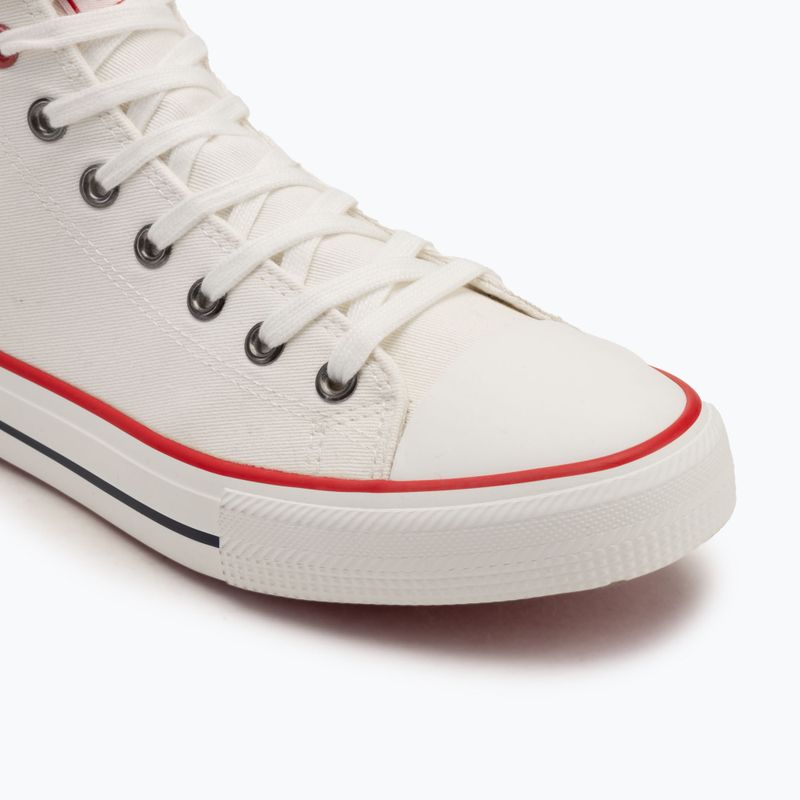 BIG STAR men's trainers JJ174066 white/red 7