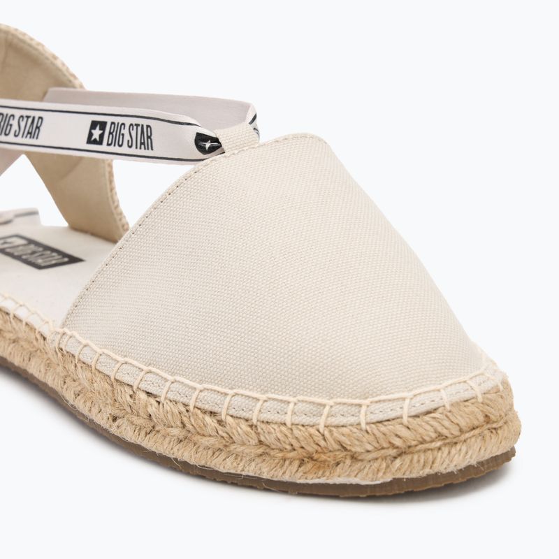 BIG STAR women's shoes JJ274862 light beige 7