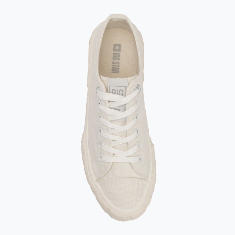 BIG STAR women's trainers JJ274509 white 5