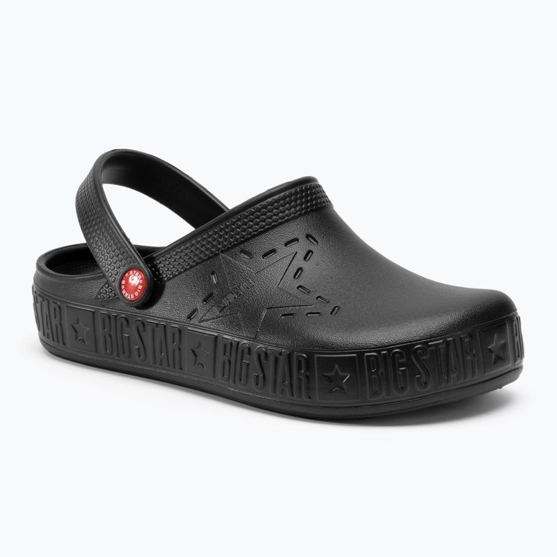 Big Star men's slides II175001 black 2