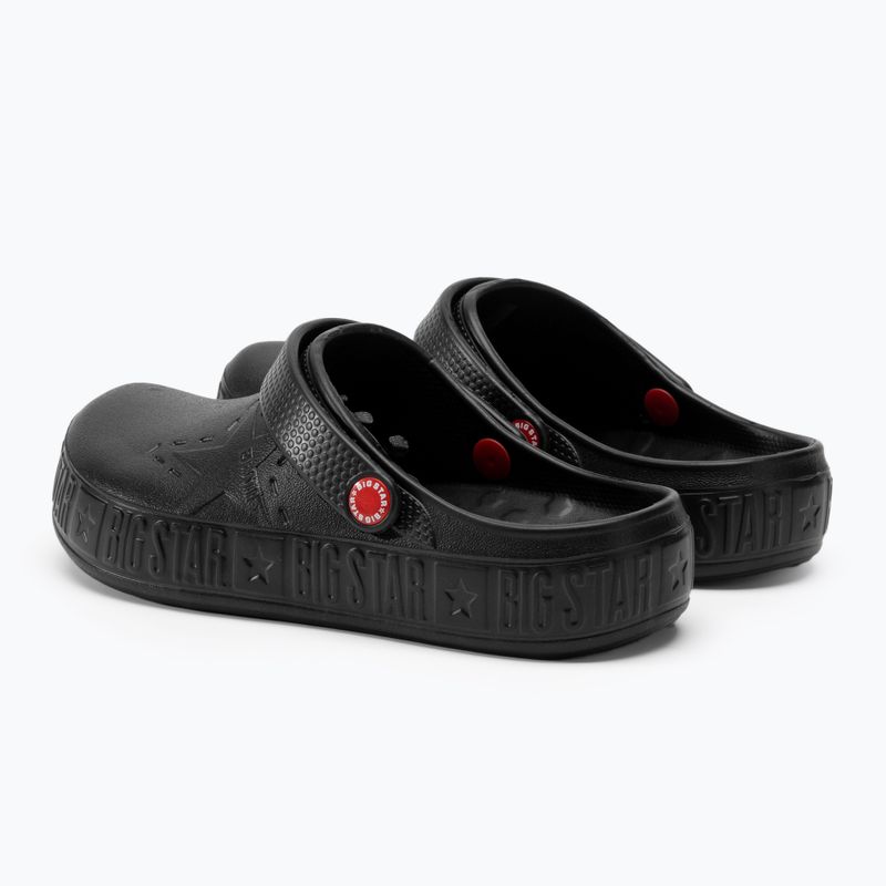 Big Star women's slides II275001 black 4