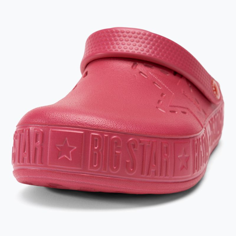 Big Star women's slides II275007 fuchsia 9