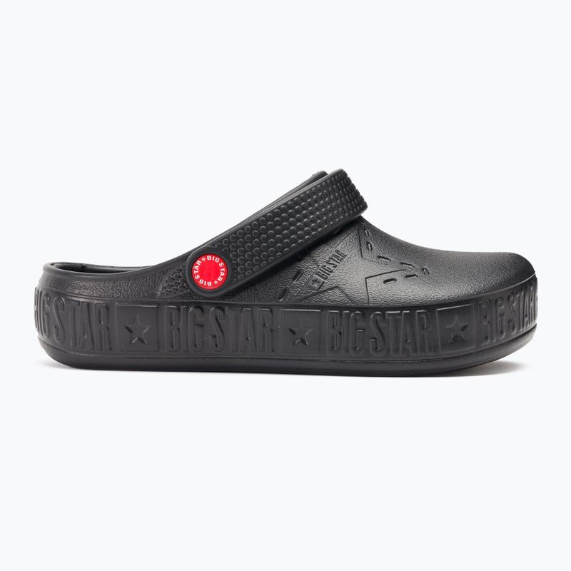 BIG STAR children's slides II375001 black 2