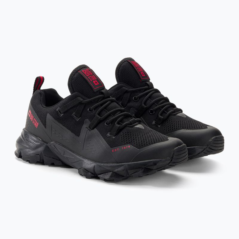 BIG STAR men's shoes KK174109 black 4