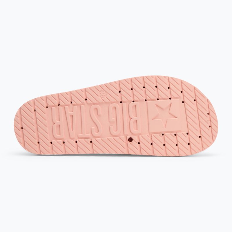 Women's slides BIG STAR LL274425 pink 4