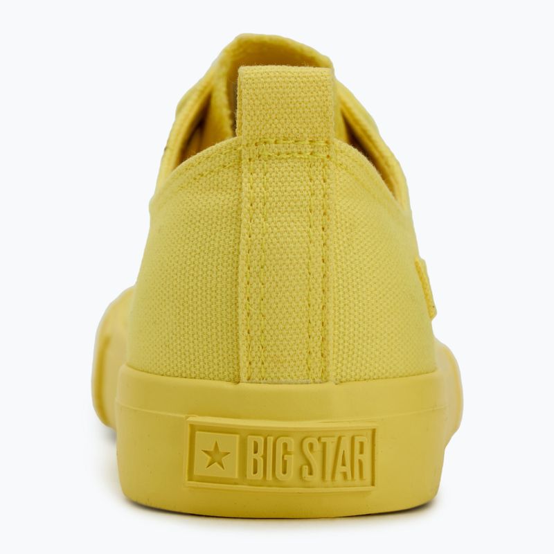 BIG STAR women's trainers LL274026 light yellow 6