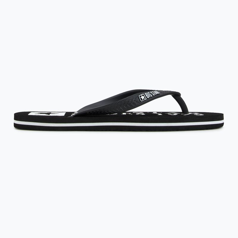 BIG STAR men's flip flops LL174444 black 2