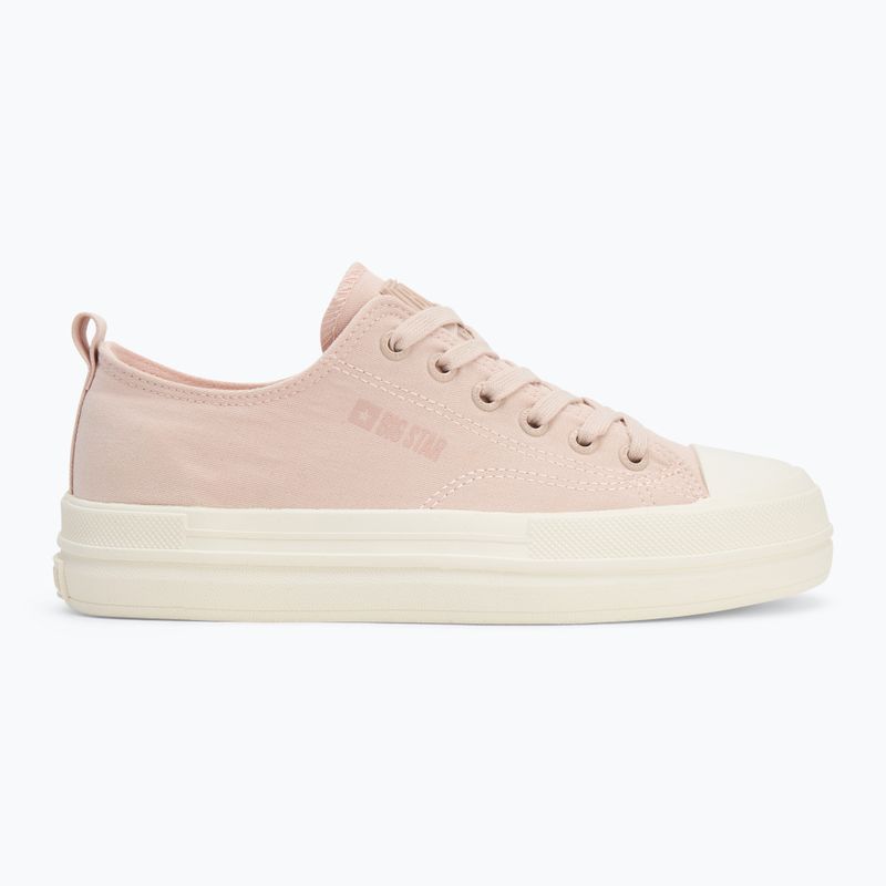BIG STAR women's trainers LL274968 nude 2