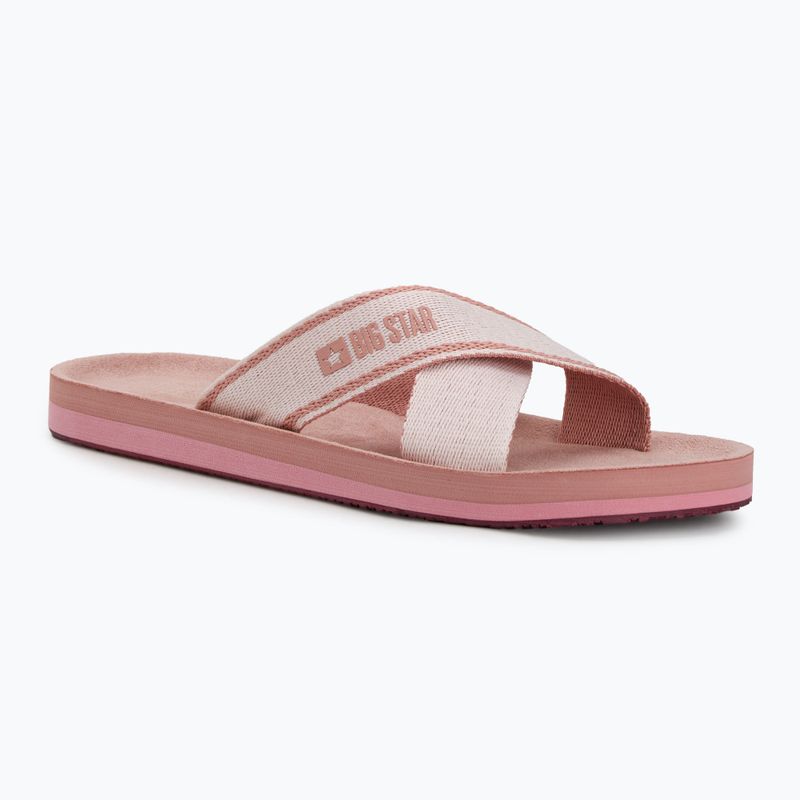 BIG STAR women's flip-flops NN274A058 light beige