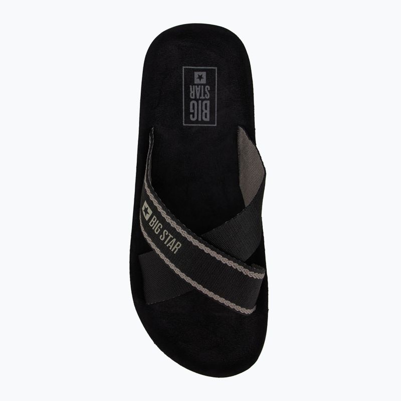BIG STAR women's flip-flops NN274A059 black 5