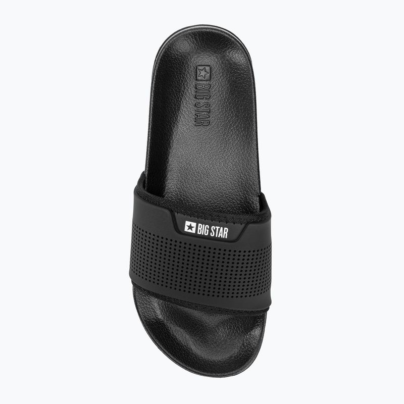 BIG STAR men's slides NN174694 black 5