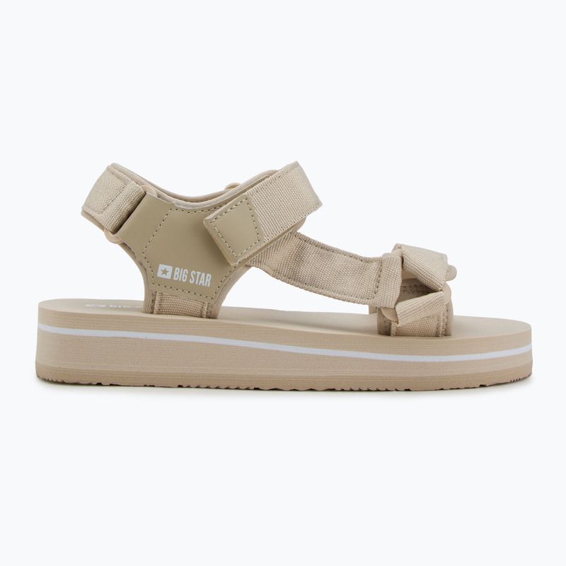 BIG STAR women's sandals NN274A535 beige 2