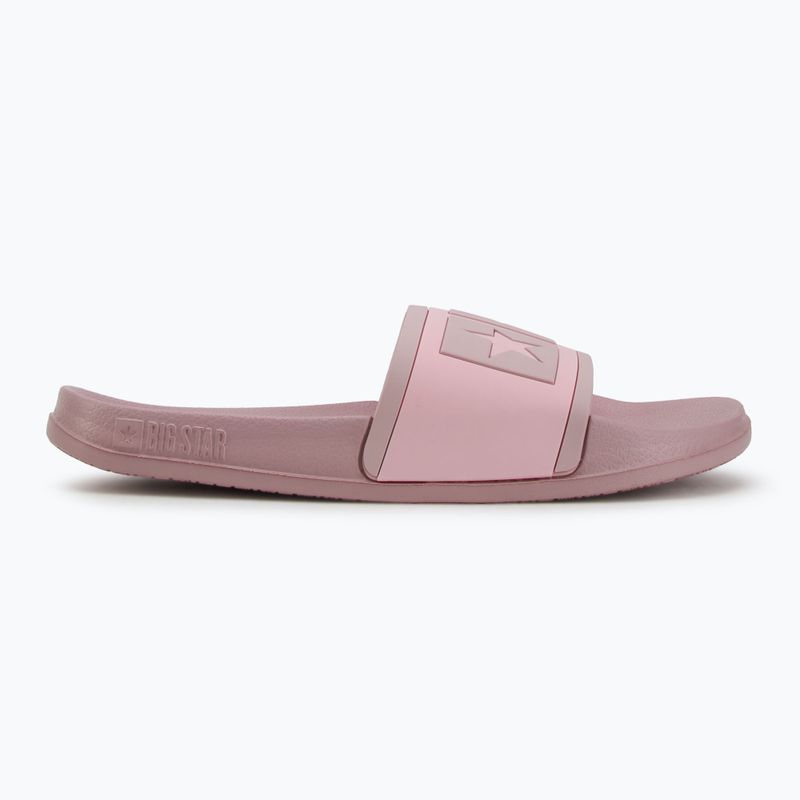 BIG STAR women's flip-flops NN274A647 pink 2