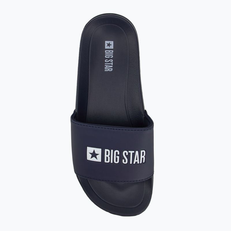 BIG STAR women's flip-flops NN274A658 navy 5