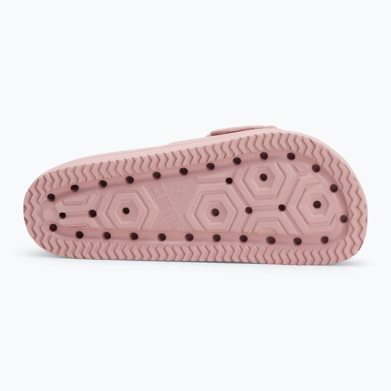 BIG STAR women's slides NN274A66 pink 4