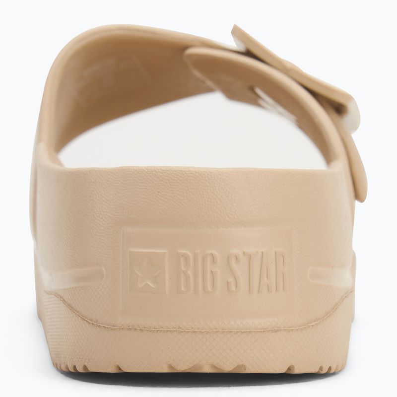 BIG STAR women's slides NN274A66 beige 6