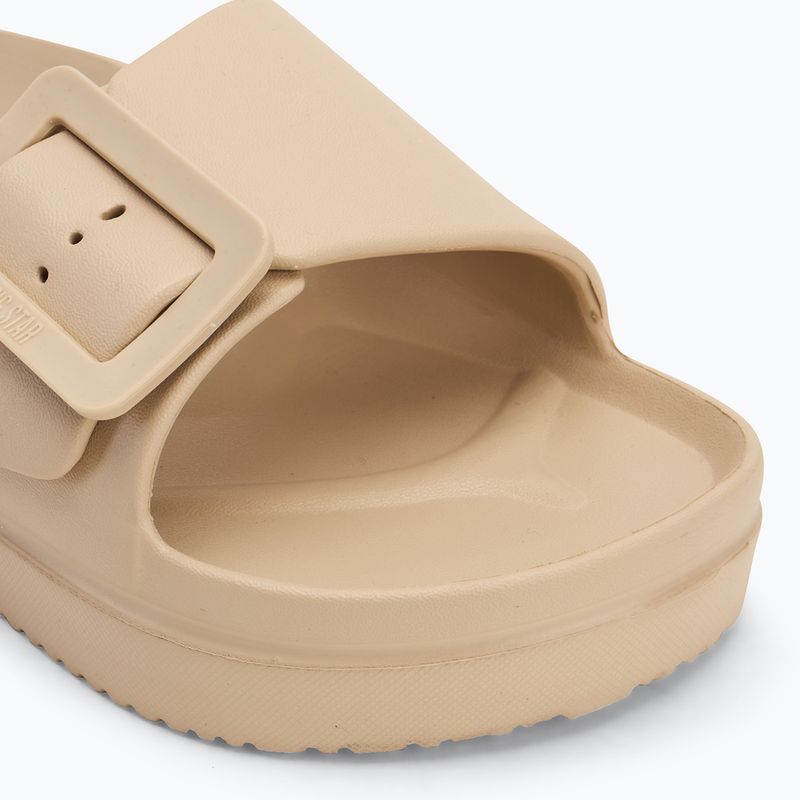 BIG STAR women's slides NN274A66 beige 7