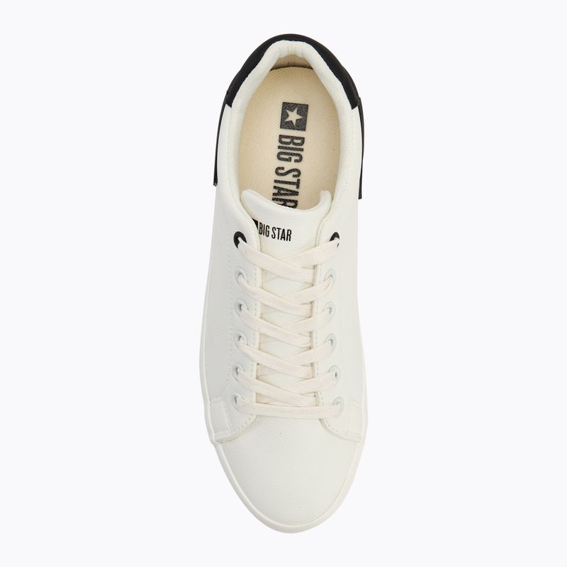 BIG STAR men's shoes OO174018 white 5