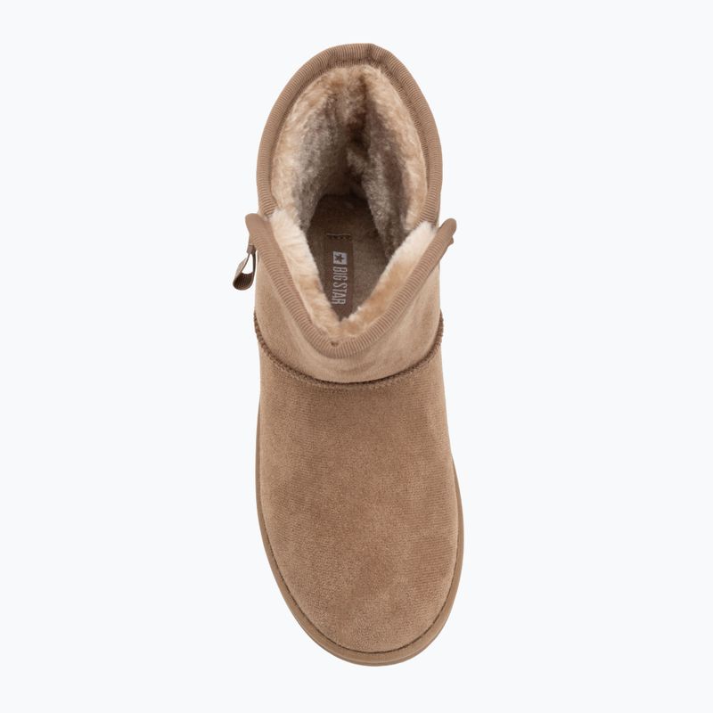 Women's snow boots BIG STAR OO274A165 beige 5