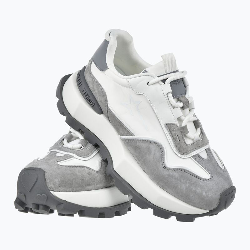 BIG STAR women's shoes OO274A235 light grey/white 11