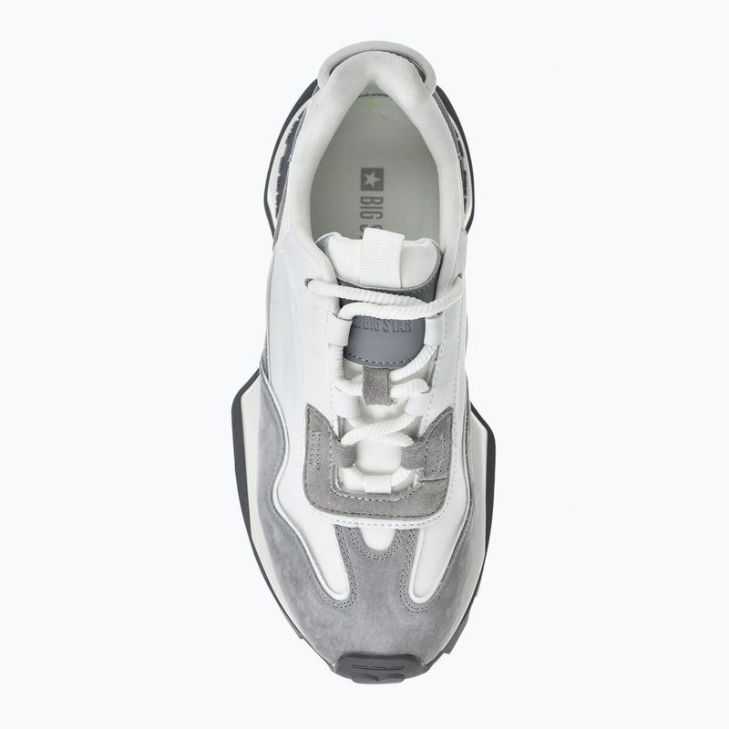 BIG STAR women's shoes OO274A235 light grey/white 12