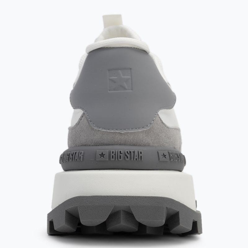 BIG STAR women's shoes OO274A235 light grey/white 6
