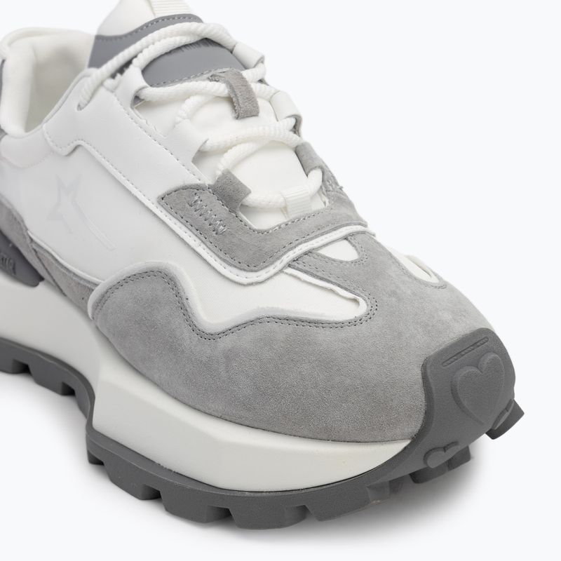 BIG STAR women's shoes OO274A235 light grey/white 7