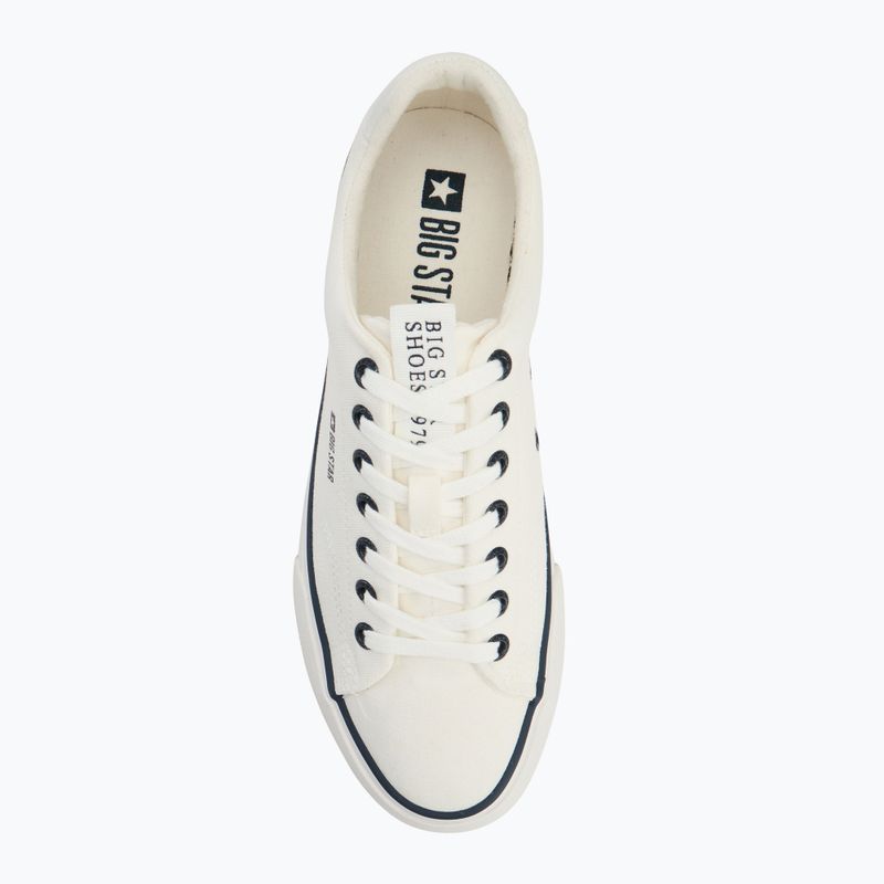 BIG STAR men's trainers NN174017 white 5