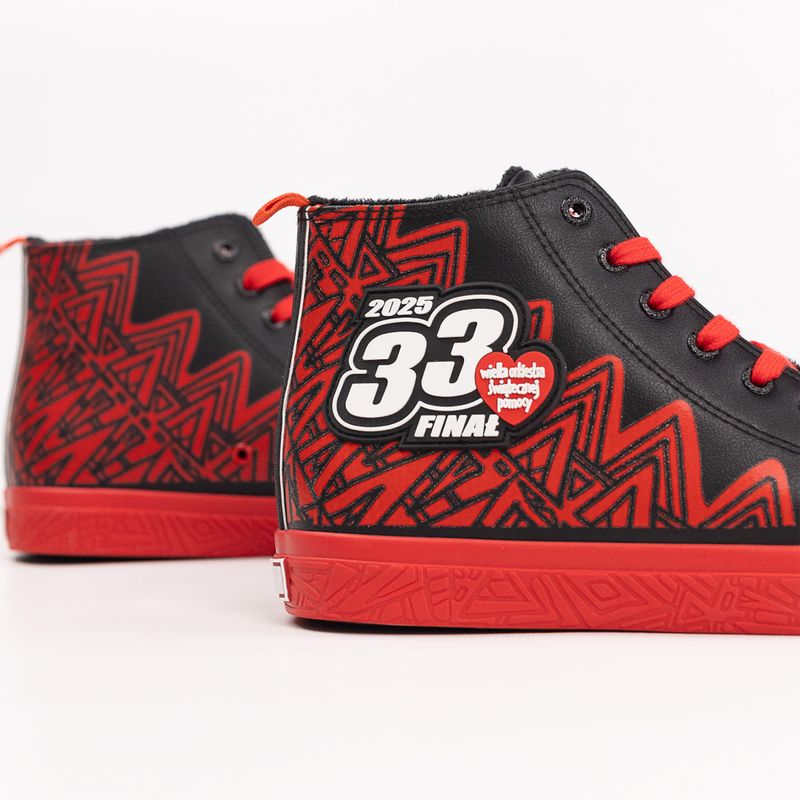 BIG STAR men's trainers RR174652 black/red 5