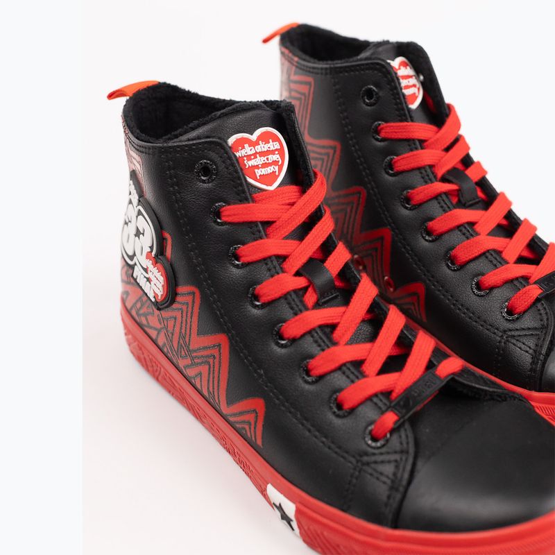 BIG STAR men's trainers RR174652 black/red 8