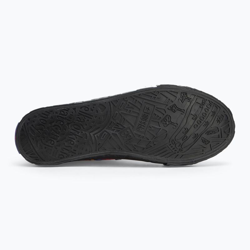 BIG STAR women's trainers RR274A653 black/multicolour 4